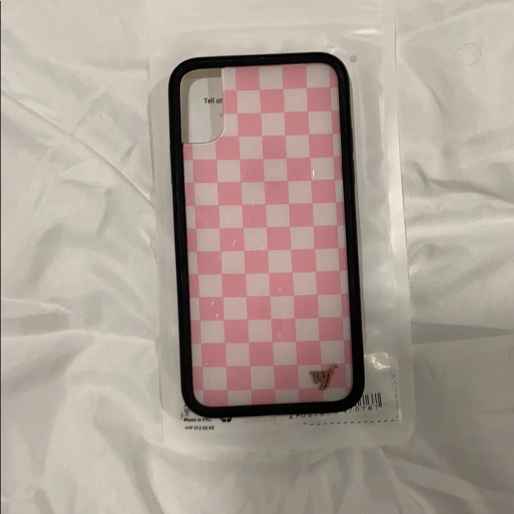 Wildflower iphone X phone case